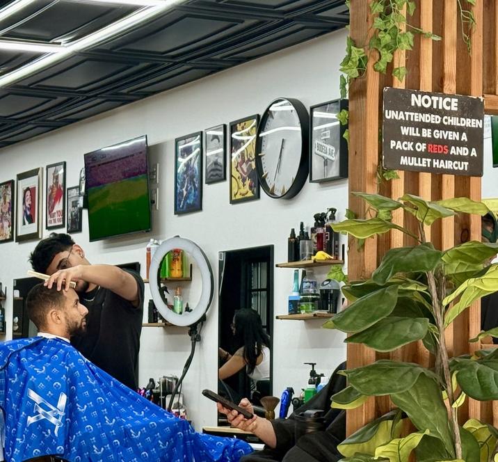 WANT YOU HOW THE FO BODEGA AVE NOTICE UNATTENDED CHILDREN WILL BE GIVEN A PACK OF REDS AND A MULLET HAIRCUT