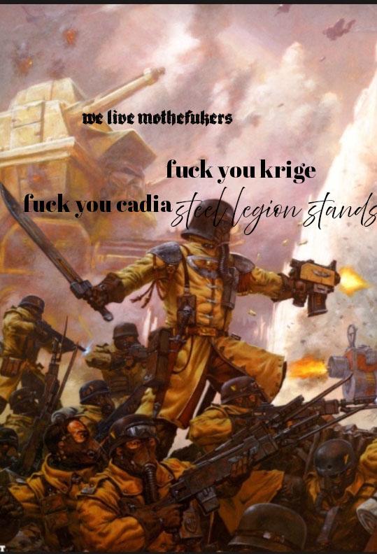 we live mothefukers f--- you krige f--- you cadiaz egin glands