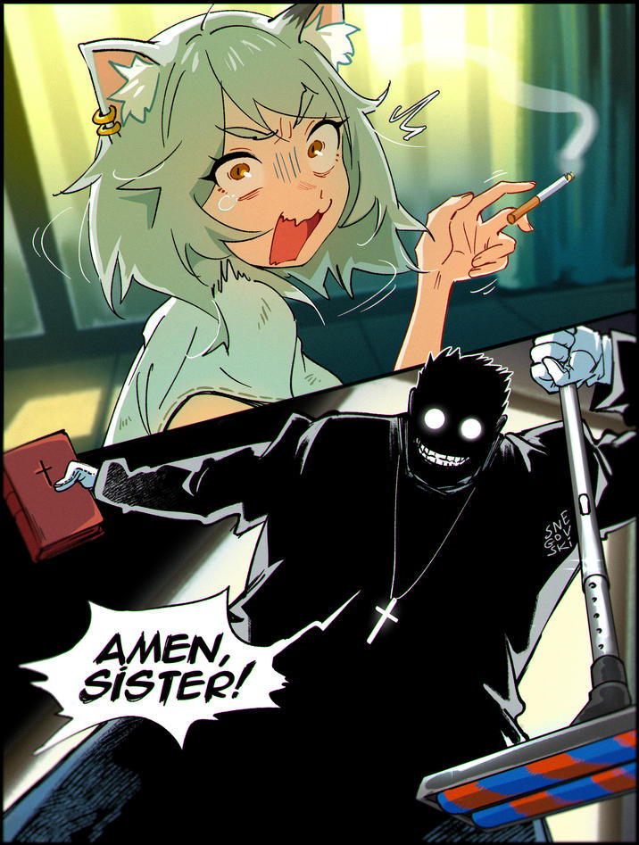 M AMEN, SISTER! SNE GOV SKI 0