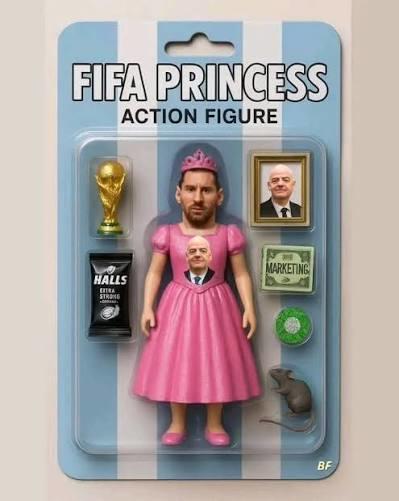 FIFA PRINCESS ACTION FIGURE HALLS STRONG MARKETING BF