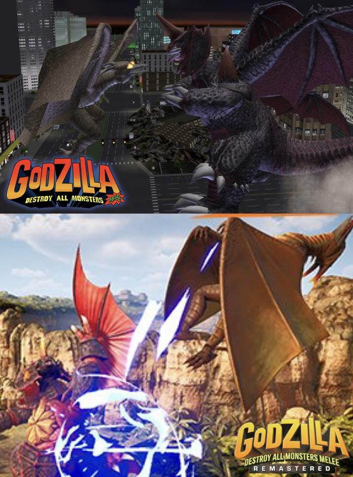 GODZILLA DESTROY ALL MONSTERS GODZILLA DESTROY ALL MONSTERS MELEE REMASTERED