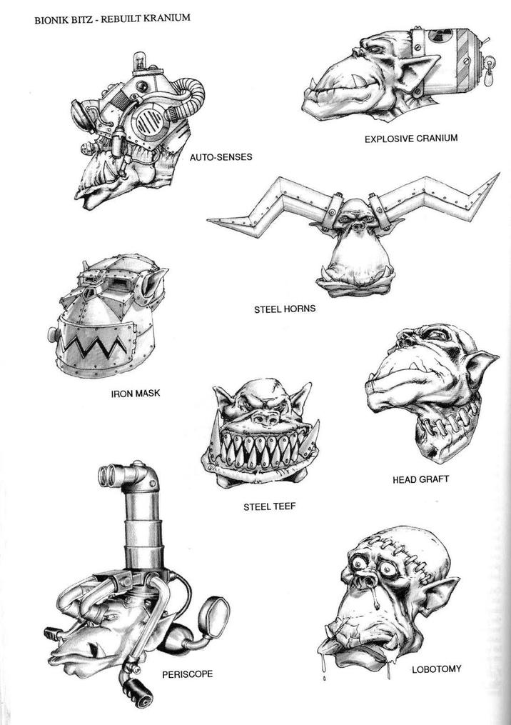 BIONIK BITZ - REBUILT KRANIUM IRON MASK EXPLOSIVE CRANIUM AUTO-SENSES STEEL HORNS STEEL TEEF HEAD GRAFT PERISCOPE LOBOTOMY