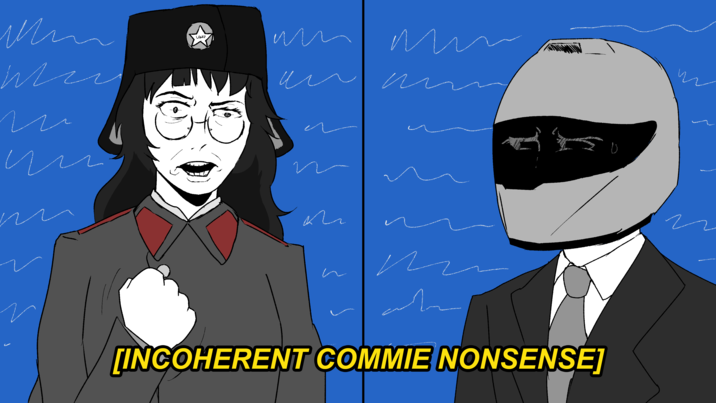 aka Average "Watermelanie":/users/watermelanie VS. "Bloxerbot":/users/bloxerbot debate
capitalism bad communism good :)