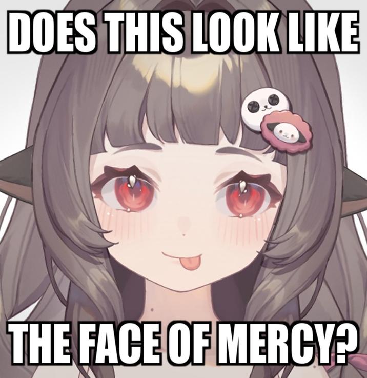 DOES THIS LOOK LIKE THE FACE OF MERCY?