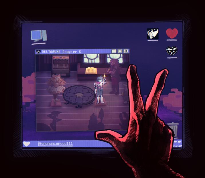 Cunununiumuuu111 DELTARUNE Chapter 5 ☐ ☑