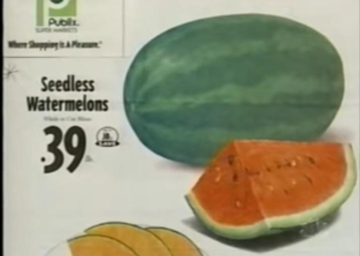 Publix Seedless Watermelons 39.9