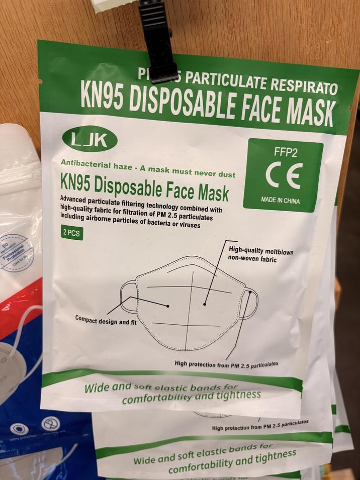 95 EO sterilization Pon Care for y safety protection PI 5 PARTICULATE RESPIRATO KN95 DISPOSABLE FACE MASK LJK Antibacterial haze - A mask must never dust KN95 Disposable Face Mask Advanced particulate filtering technology combined with high-quality fabric for filtration of PM 2.5 particulates including airborne particles of bacteria or viruses 2 PCS FFP2 CE MADE IN CHINA Compact design and fit High-quality meltblown non-woven fabric High protection from PM 2.5 particulates Wide and soft elastic bands for comfortability and tightness High protection from PM 2.5 particulates Wide and soft elastic bands for comfortability and tightness ands to