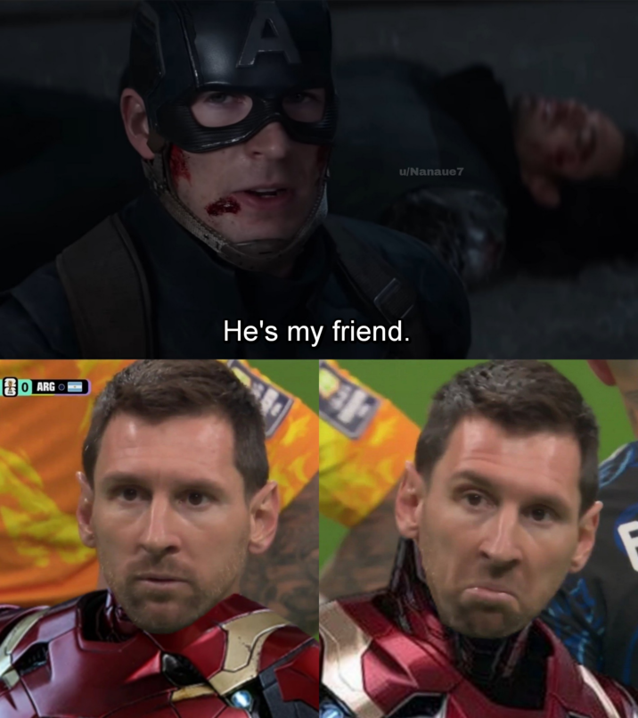 O ARGO A He's my friend. u/Nanaue7