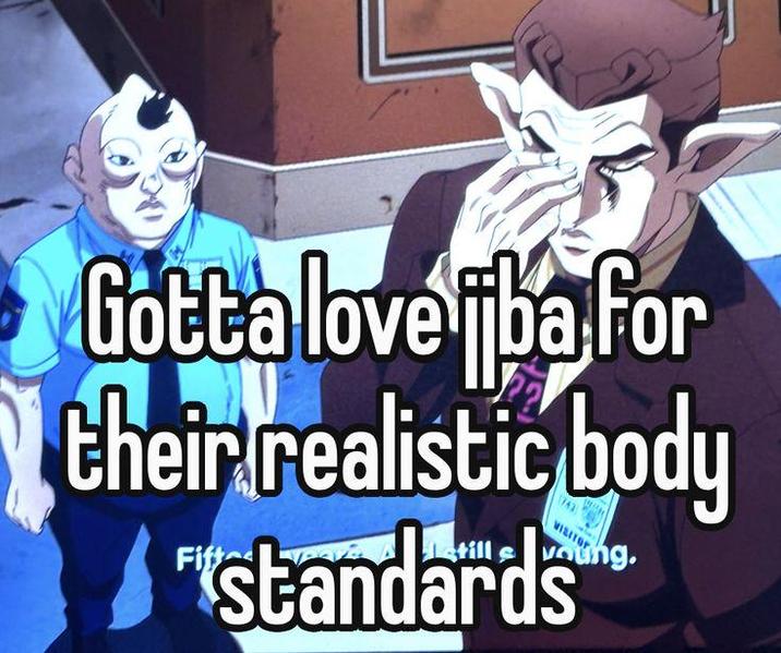 Gotta love ba for their realistic body **standards