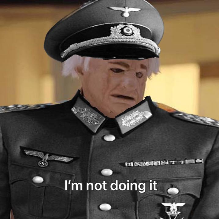 I'm not doing it 727
