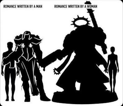 ROMANCE WRITTEN BY A MAN ROMANCE WRITTEN BY A WOMAN