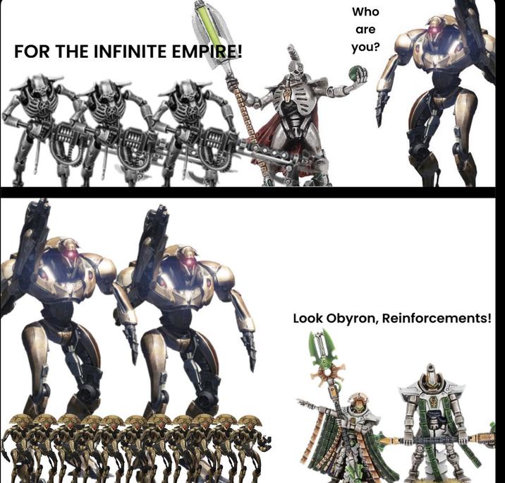 FOR THE INFINITE EMPIRE! Who are you? Look Obyron, Reinforcements! 999963
