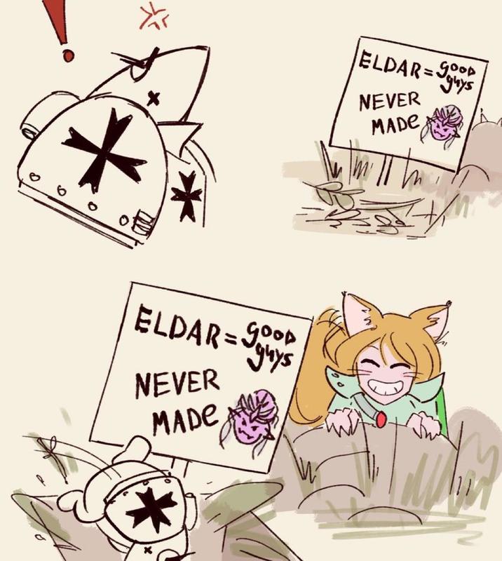 * D * ELDAR=uys NEVER MADE ELDAR = GOOD guys NEVER MADE