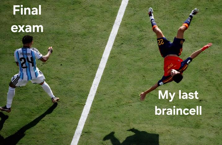 Final exam C E. FERNANDEZ 24 22 ៨៨ My last braincell