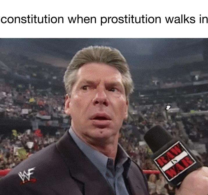 By constitution when prostitution walks in