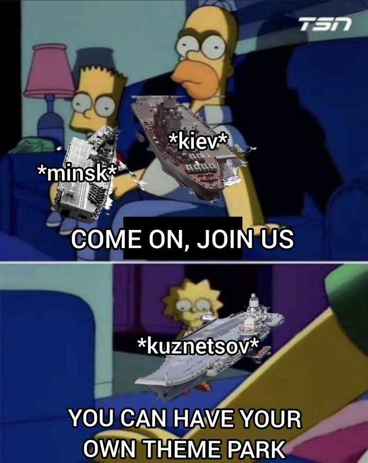 *minsk* *kiev* COME ON, JOIN US *kuznetsov* YOU CAN HAVE YOUR OWN THEME PARK TSN