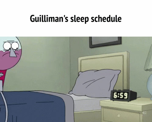 Guilliman's sleep schedule 6:59