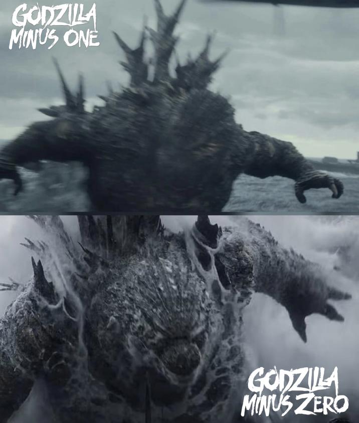 GODZILLA MINUS ONE GODZILLA MINUS ZERO