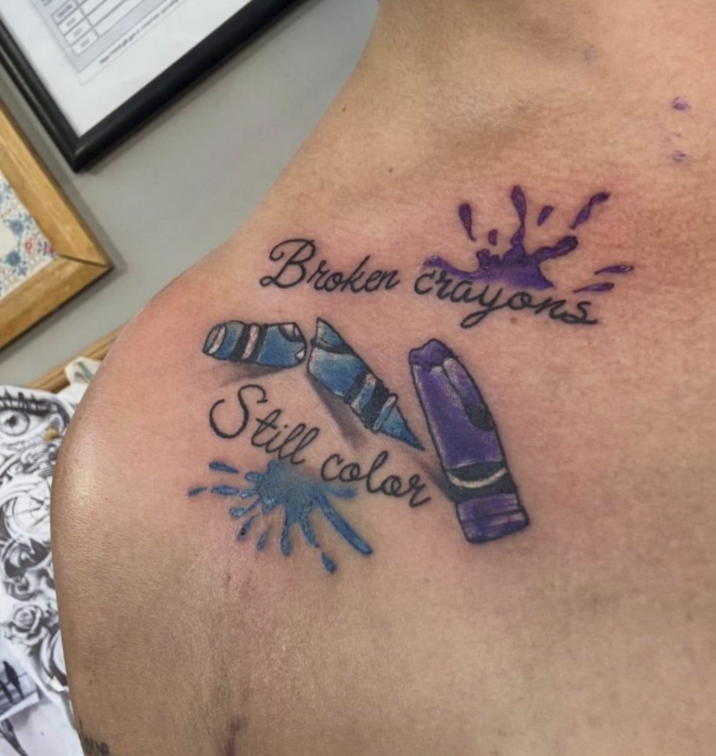 Broken Crayons Still color