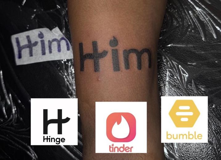 Him Him HO Hinge tinder bumble
