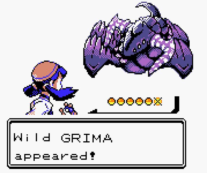 Wild GRIMA appeared! X00000