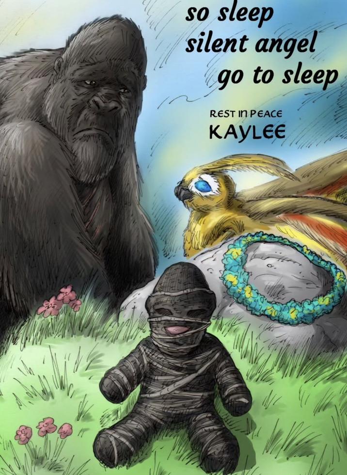 so sleep silent angel go to sleep REST IN PEACE KAYLEE