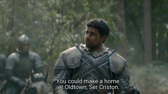 You could make a home at Oldtown, Ser Criston.