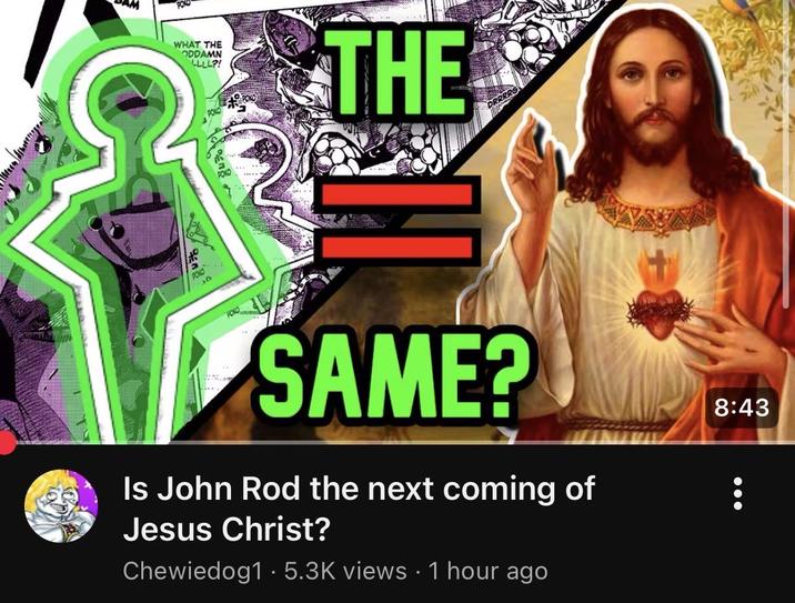 POND POND WHAT THE ODDAMN LLLL?! POKO THE SAME? DRRRRG Is John Rod the next coming of Jesus Christ? Chewiedog1 5.3K views 1 hour ago 8:43