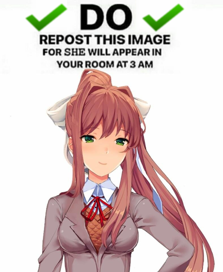 DO ✓ REPOST THIS IMAGE FOR SHE WILL APPEAR IN YOUR ROOM AT 3 AM
