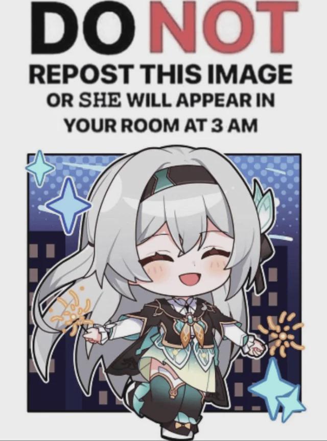 DO NOT REPOST THIS IMAGE OR SHE WILL APPEAR IN YOUR ROOM AT 3 AM