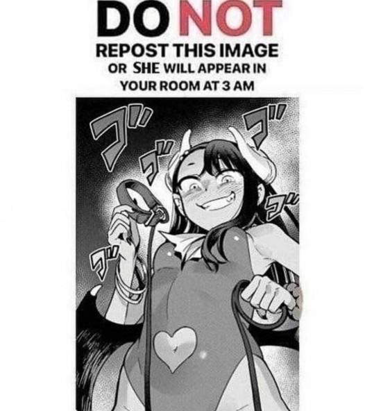 DO NOT REPOST THIS IMAGE OR SHE WILL APPEAR IN YOUR ROOM AT 3 AM 70%