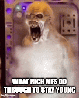 1370 WHAT RICH MFS GO THROUGH TO STAY YOUNG imgflip.com