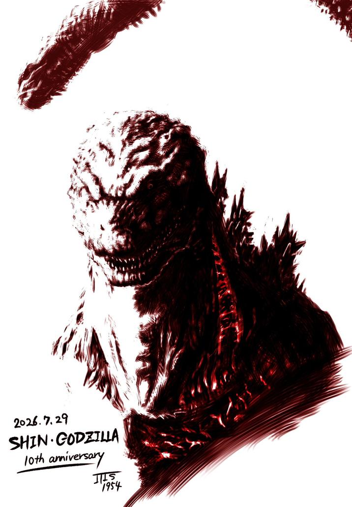 2026.7.29 SHIN GODZILLA 10th anniversary THIS 1954