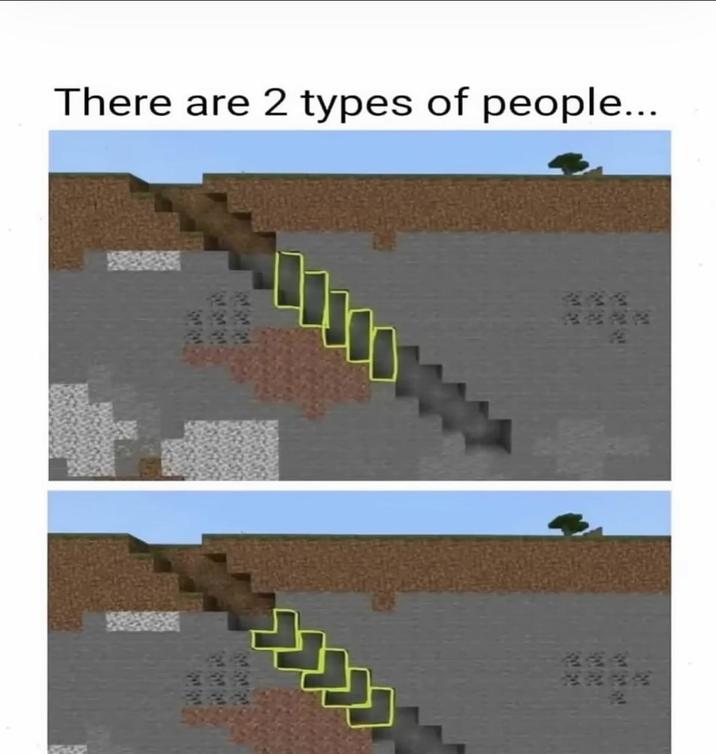 There are 2 types of people... 茶 舍 含住书 苦苦苦悅