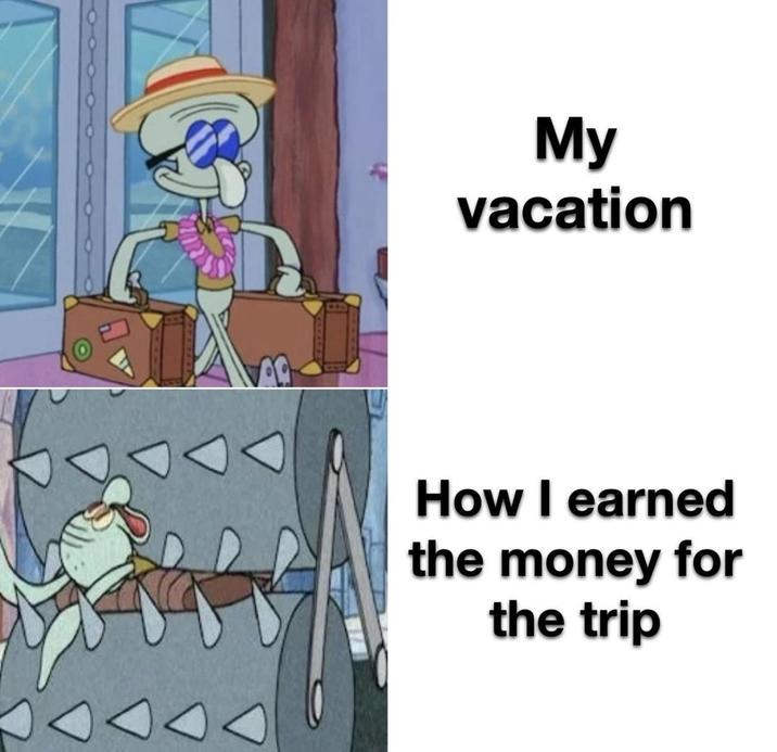 My vacation How I earned the money for the trip