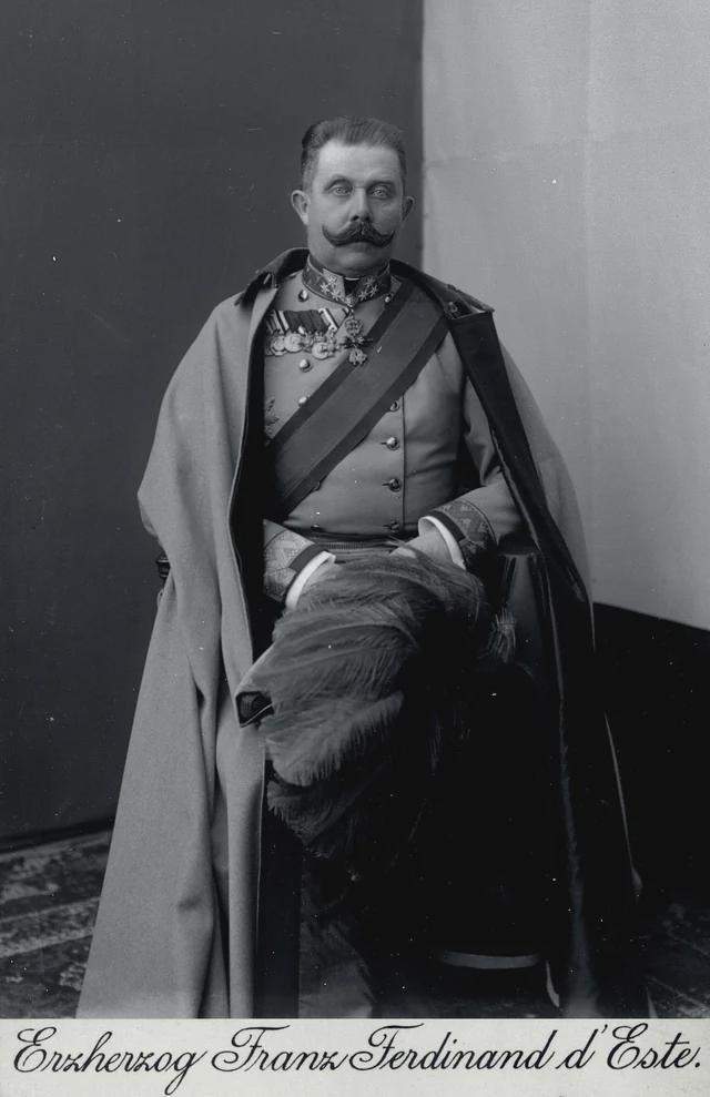 Erzherzog Franz Ferdinand d'Este.