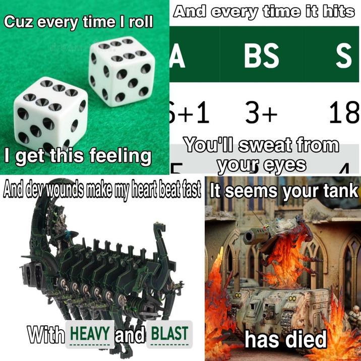 And every time it hits Cuz every time I roll dreams A BS S I get this feeling 6+1 3+ 18 C You'll sweat from your eyes 1 And dev wounds make my heart beat fast It seems your tank With HEAVY and BLAST 8 00 has died