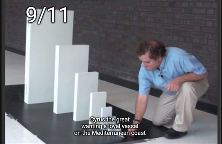 9/11 Cyrus the great wanting a loyal vassal on the Mediterranean coast