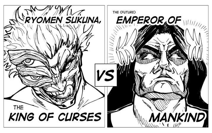 RYOMEN SUKUNA, THE (FUTURE) EMPEROR OF VS THE KING OF CURSES MANKIND