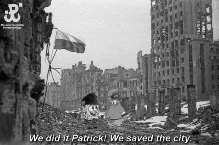 & Muzeum Powstonia Worzowskiego We did it Patrick! We saved the city.