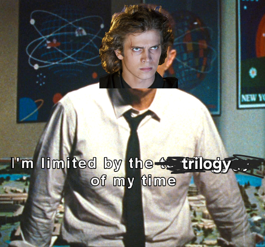 I'm limited by the trilogy of my time NEW YO