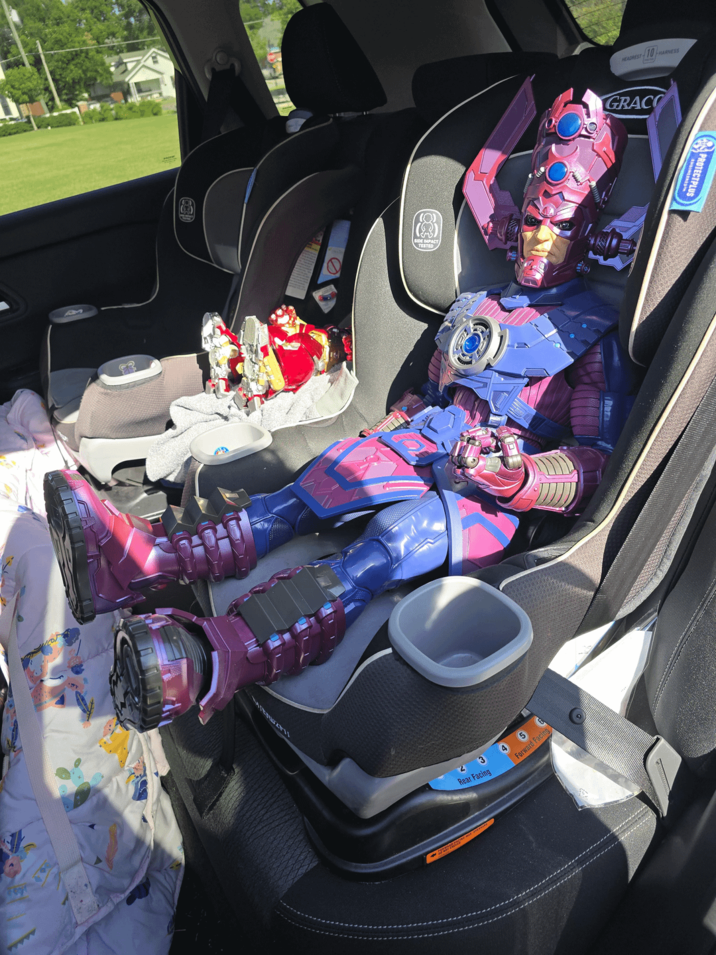 wwww (0 (3) SIDE IMPACT 2 3 4 5 Rear Facing Forward Facing HEADREST-10-HARNESS GRACO