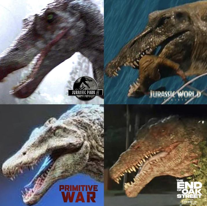 JURASSIC PARK JURASSIC WORLD REBIRTH PRIMITIVE WAR THE END FOAK STREET ONLY IN THEATERS AUGUST 14 EXPERIENCE IT IN IMAX