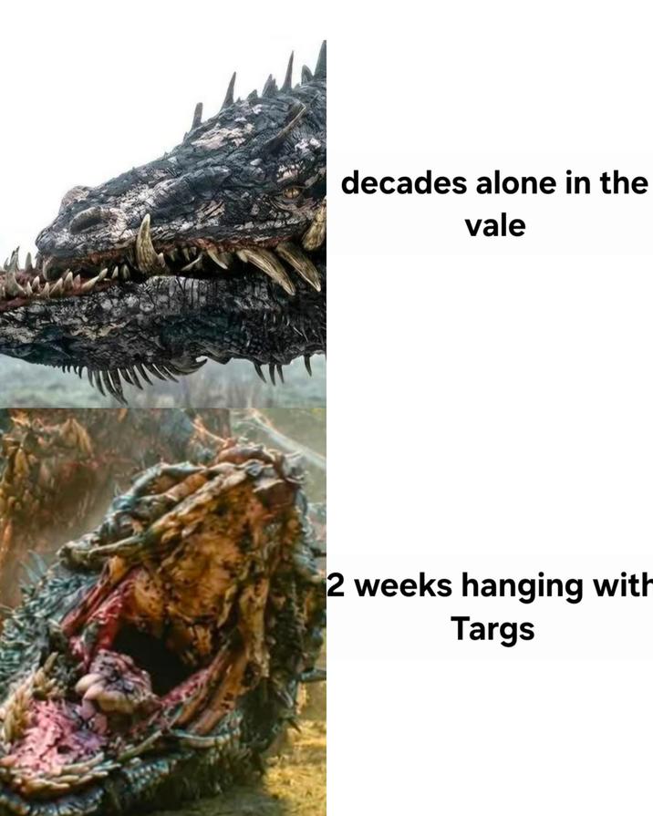 decades alone in the vale 2 weeks hanging with Targs