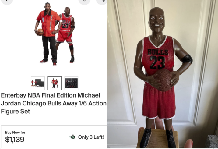 H ULLS 23 BULLS Enterbay NBA Final Edition Michael Jordan Chicago Bulls Away 1/6 Action Figure Set Buy Now for $1,139 Only 3 Left! 23