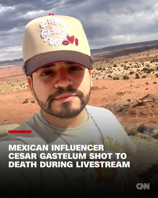 en MEXICAN INFLUENCER CESAR GASTELUM SHOT TO DEATH DURING LIVESTREAM CAN