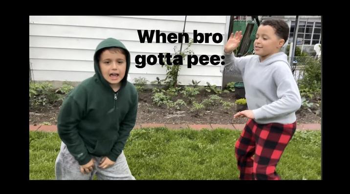 When bro gotta pee: