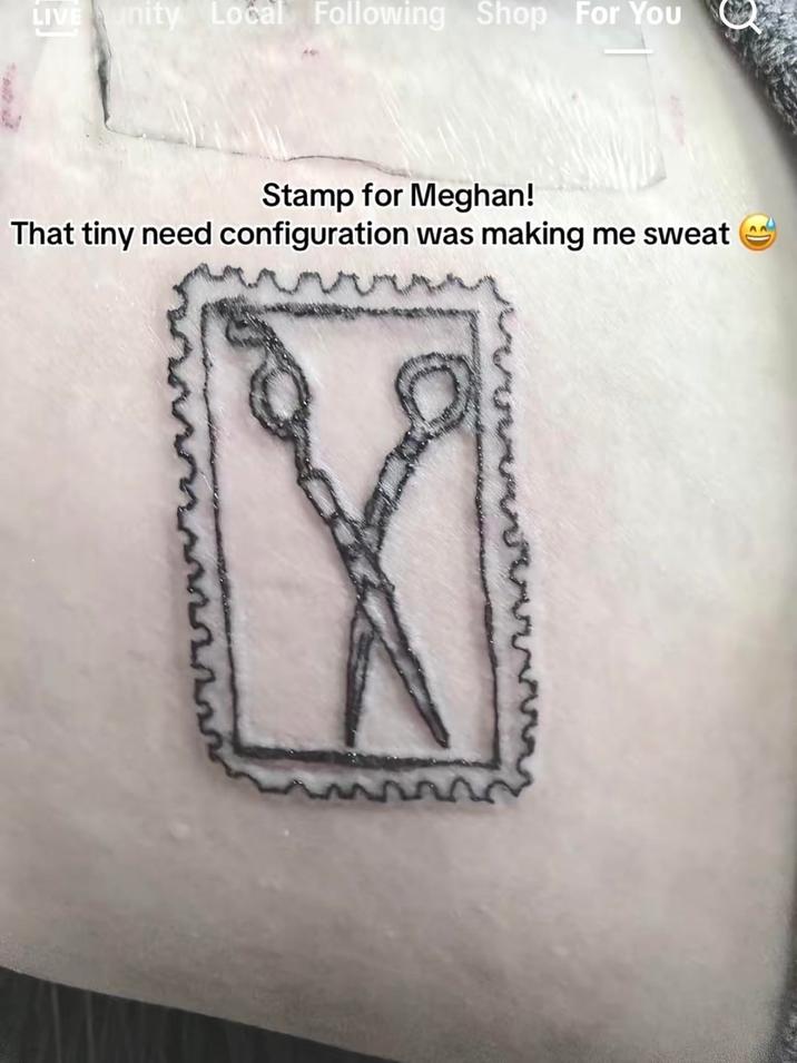 LIVE unity Local Following Shop For You Stamp for Meghan! That tiny need configuration was making me sweat