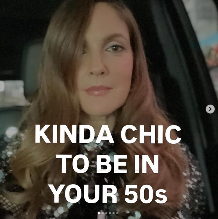 KINDA CHIC TO BE IN YOUR 50s >