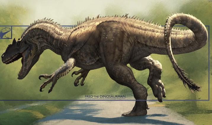 FRED THE DINOSAURMAN www.artstation.com/artist/fredthedinosaurman
